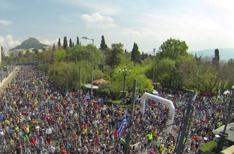 Στην τελική ευθεία ο 24ος Ποδηλατικός Γύρος Αθήνας Πάρε το ποδήλατό σου κι έλα!