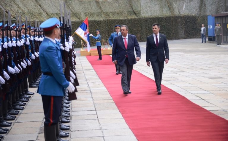 Εποικοδομητικές οι συνομιλίες του ΥΠΕΘΑ, Πάνου Καμμένου στο Βελιγράδι