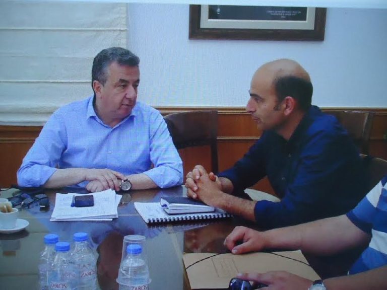 Συναντήσεις Περιφερειάρχη με Δημάρχους Σητείας – Κανδάνου