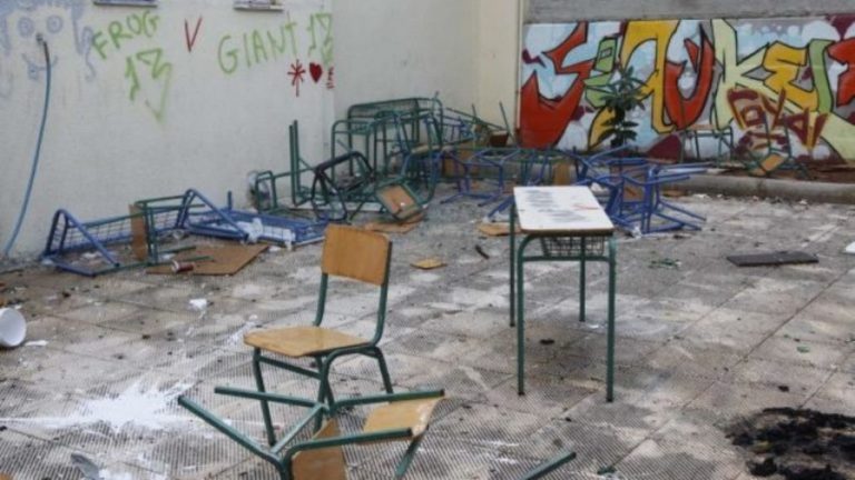 Ανήλικοι κατηγορούνται για βανδαλισμούς σε σχολείο