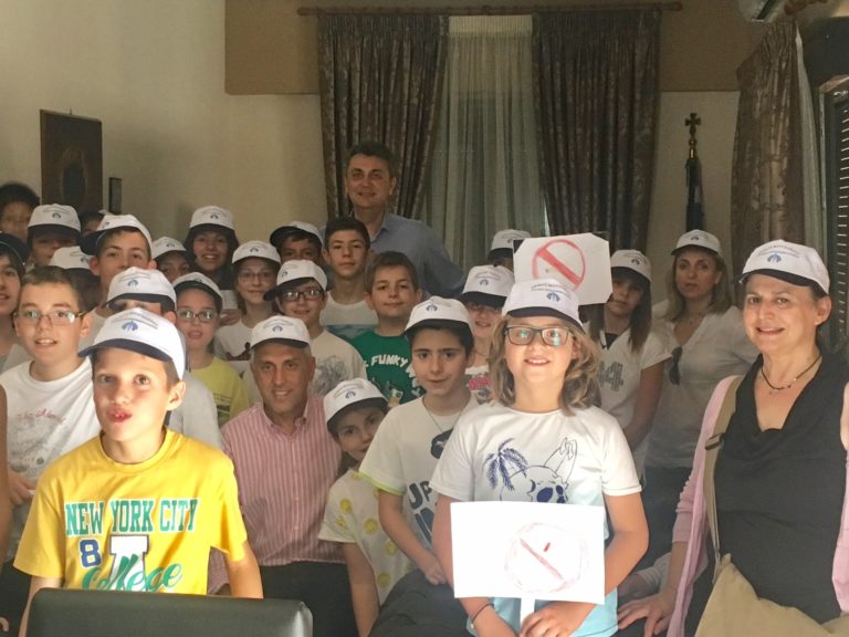 “Όχι” στο κάπνισμα από μαθητές Δήμου Μουζακίου
