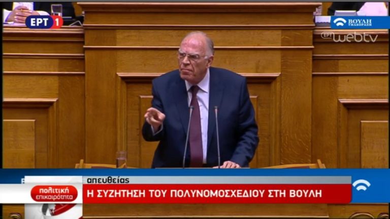Β. Λεβέντης: “Προκαταβολικά μέτρα σημαίνει ότι η χώρα έχει χάσει την αξιοπιστία της” (video)