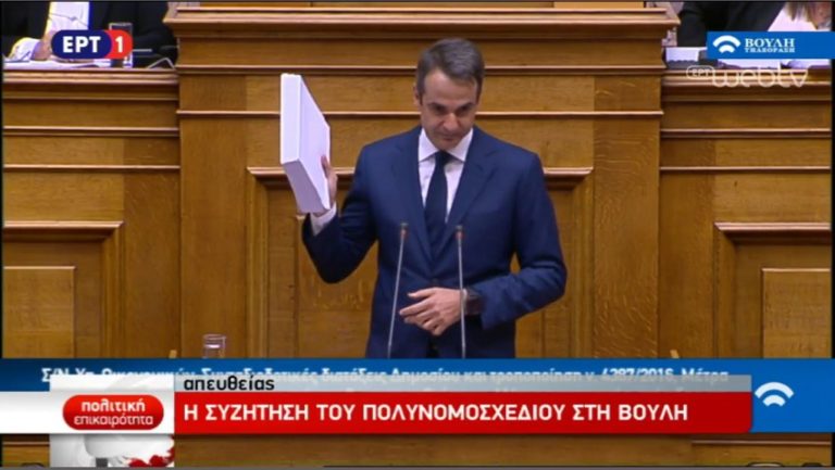Κ.Μητσοτάκης: Σε αποικία λιτότητας μετατρέπεται η πατρίδα μας (video)