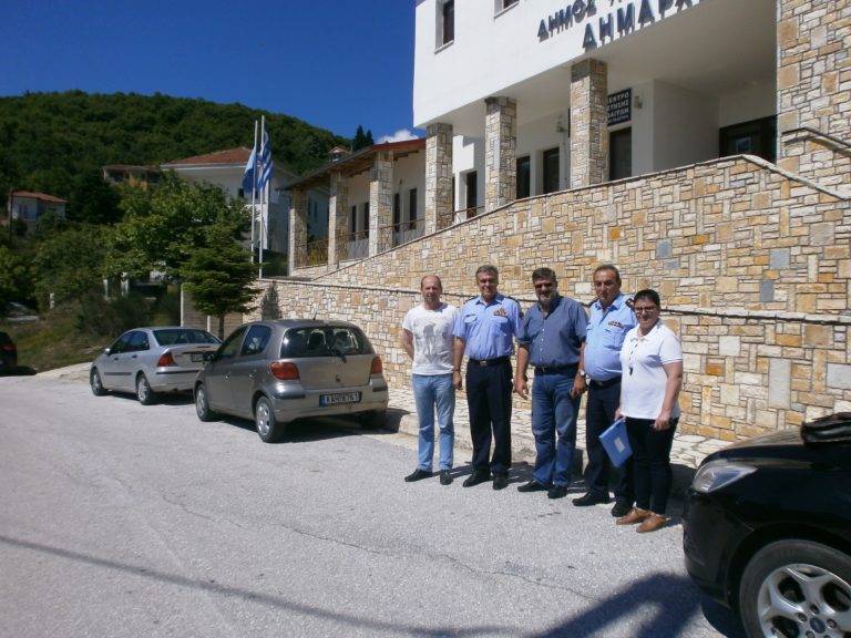 Στο δήμο Λίμνης Πλαστήρα ο Διοικητής Πυροσβεστικής