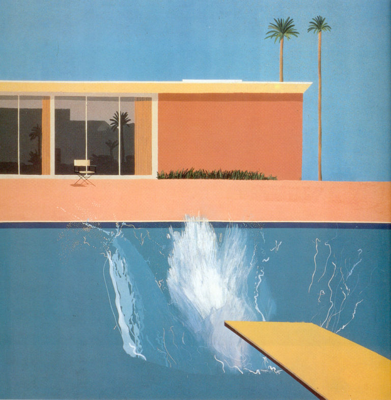 O David Hockney στο Κέντρο Πομπιντού