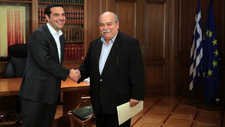 Τσίπρας σε Βούτση: Στόχος η ενιαία εθνική στάση στο Κυπριακό