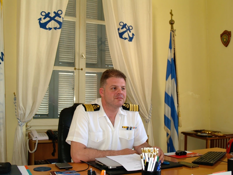 Kαλαμάτα: Συνάντηση γνωριμίας με το νέο Λιμενάρχη