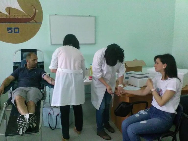 Σ. Ε. Α. Παλαμά : Ολοκληρώθηκε η 28η εθελοντική αιμοδοσία