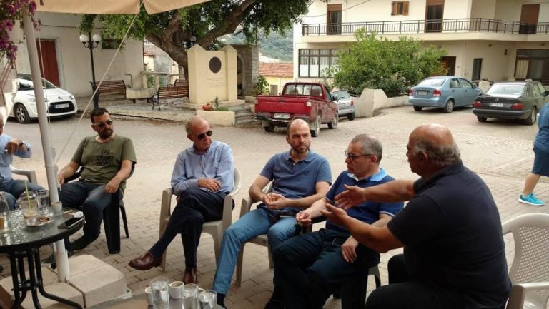 Στα χωριά ο δήμαρχος Ηρακλείου