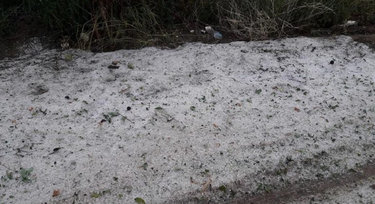 Πολύ μεγάλες οι καταστροφές από το χαλάζι