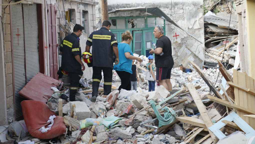 Κονδύλι από το Ταμείο Αλληλεγγύης για τον σεισμό στη Λέσβο