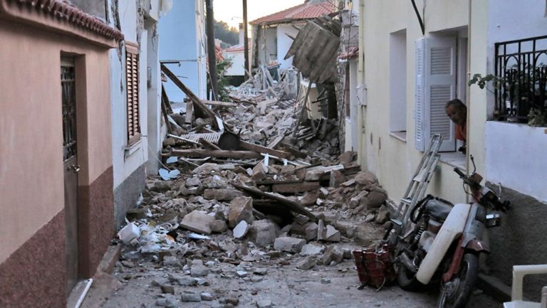 Απαλλαγή από ΕΝΦΙΑ για τους σεισμόπληκτους της Λέσβου
