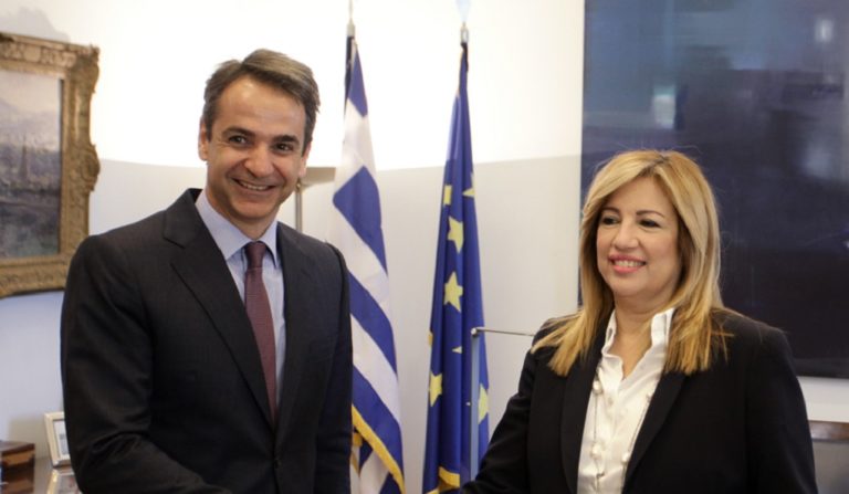 Στις Βρυξέλλες Κυρ. Μητσοτάκης – Φ. Γεννηματά