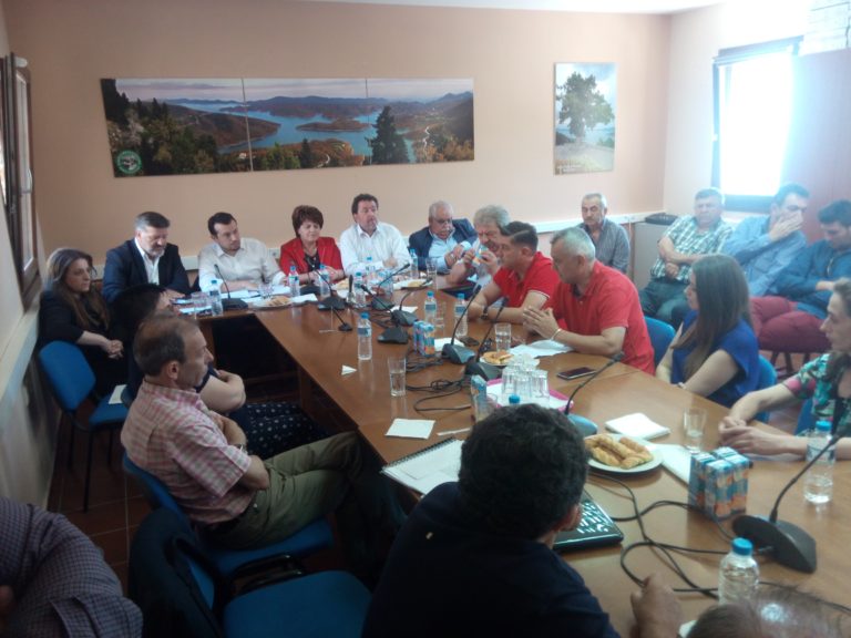 Επίσκεψη Ν. Παππά στο δήμο Λίμνης Πλαστήρα