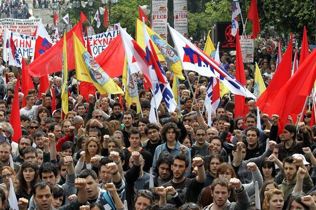 Συγκέντρωση διαμαρτυρίας του ΠΑΜΕ στη Θεσσαλονίκη