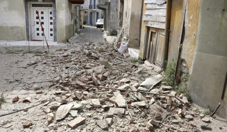 Σεισμός 6,3R μεταξύ Χίου και Λέσβου – Αναφορές για ζημιές σε κτήρια στο Πλωμάρι (video)