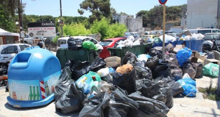 Κλειστό και πάλι το αμαξοστάσιο του δήμου Ηρακλείου