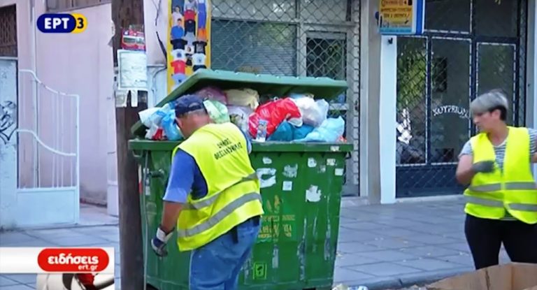Αγώνας δρόμου για να μαζέψουν σκουπίδια 30 απορριμματοφόρα στην Θεσσαλονίκη (video)