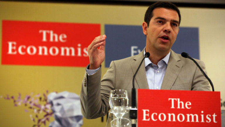 H ομιλία του πρωθυπουργού στο συνέδριο του Economist