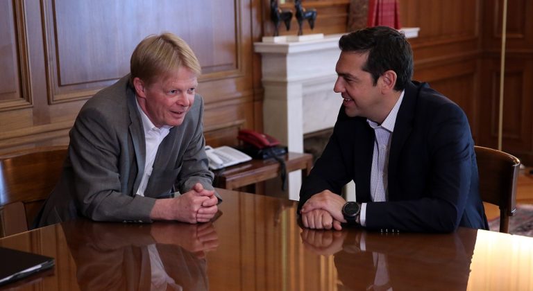 Συνάντηση Αλ. Τσίπρα – Ρ. Χόφμαν
