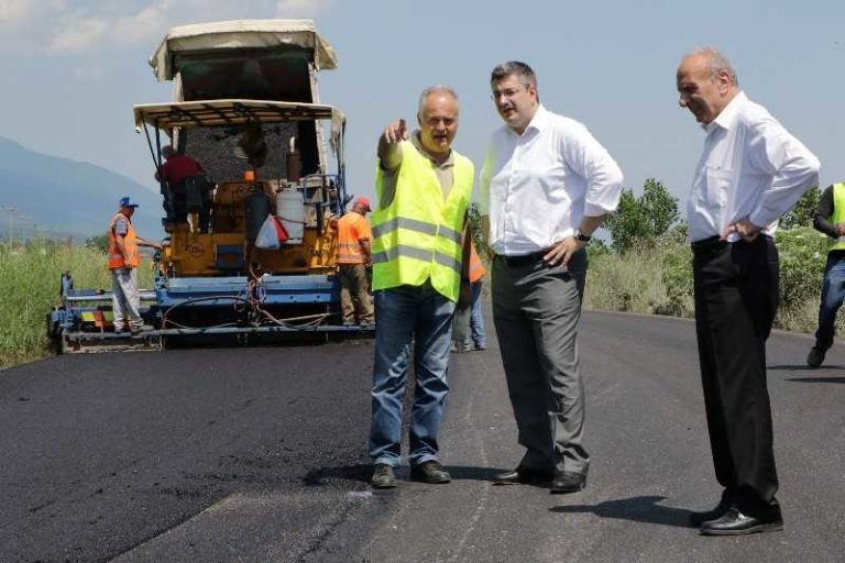 Επιθεώρηση του περιφερειάρχη σε έργα στις Σέρρες