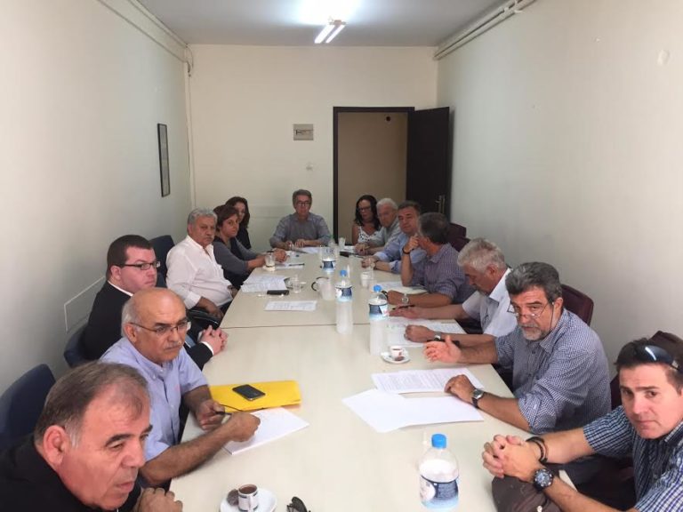 Συνάντηση για τα εγγειοβελτιωτικά έργα της Κρήτης