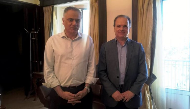 Συνάντηση του Υπ. Εσωτερικών με τον  Δήμαρχο Ρεθύμνης