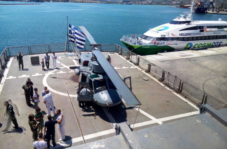 Βόλος: Στο λιμάνι η φρεγάτα “Σπέτσαι”