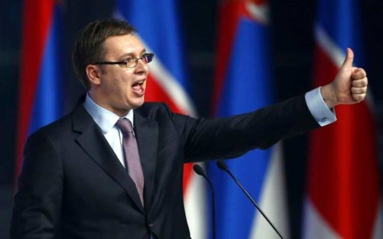 Δημόσια ορκωμοσία του νέου προέδρου της Σερβίας, Αλεξάνταρ Βούτσιτς