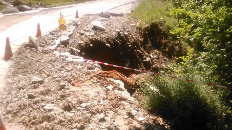 Αποκατάσταση ζημιών στον δρόμο Χάνια – Κισσός