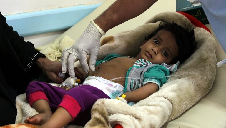 Ένα παιδί μολύνεται κάθε λεπτό από χολέρα στην Υεμένη