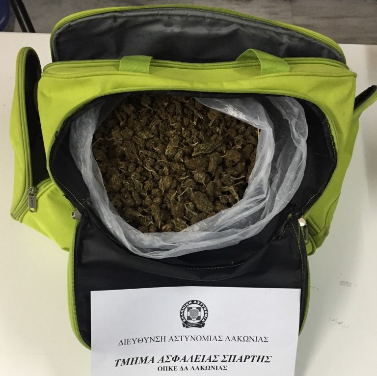Συλλήψεις στη Λακωνία για ναρκωτικά
