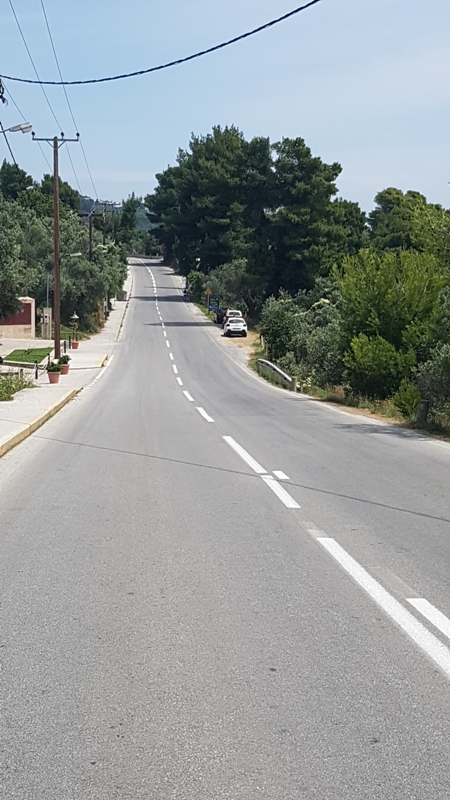 Διαγράμμιση και κοπή χόρτων στη Σκιάθο