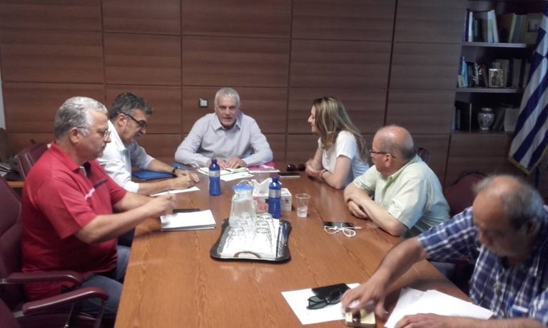Σύσκεψη με Γ. Τσιρώνη για την κτηνοτροφία του Έβρου
