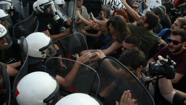 Διαδηλώσεις για Γιούνκερ και Ηρακλή στη Θεσσαλονίκη