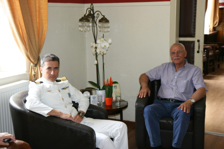 Χανιά: Συνάντηση αντιπεριφερειάρχη με το νέο λιμενάρχη