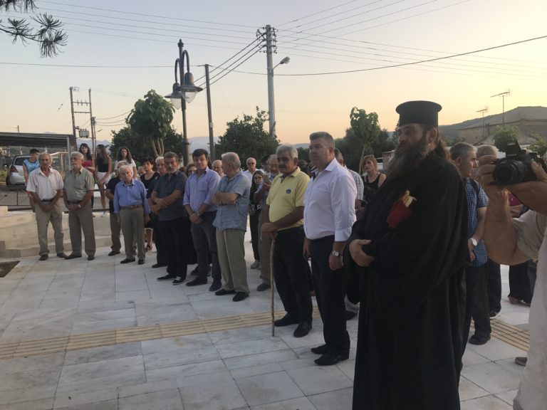 Χανιά: Νέα πλατεία στο Συρίλι του Δ. Πλατανιά
