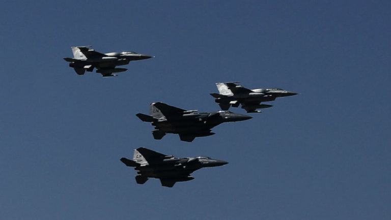 Τουρκικά F-16 πέταξαν πάνω από τα Λέβιδα και τα Μαυριά