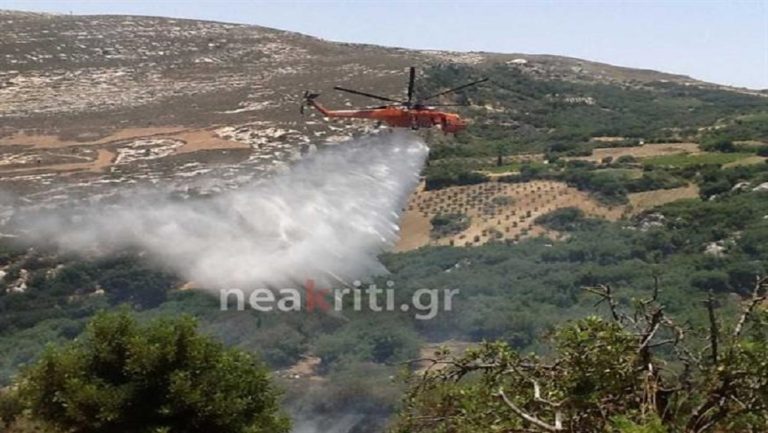 Σβήστηκαν οι φωτιές στην Κρήτη