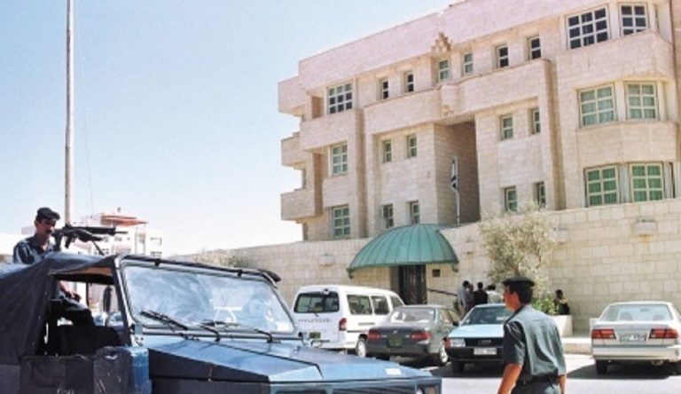 Αιματηρό επεισόδιο στην ισραηλινή πρεσβεία στο Αμμάν