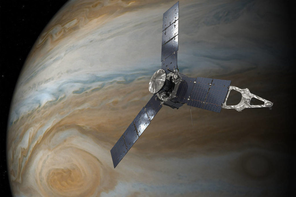 NASA: Το σκάφος Juno στέλνει φωτογραφίες από τον πλανήτη Δία