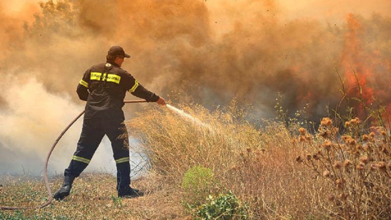 Σε ύφεση η πυρκαγιά στην Κοκκάλα Μάνης – Νέα φωτιά στα Διαβατά (video)