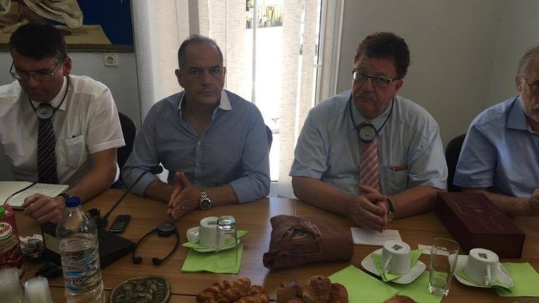 Συνεχίζεται η επίσκεψη Φούχτελ στη Θάσο