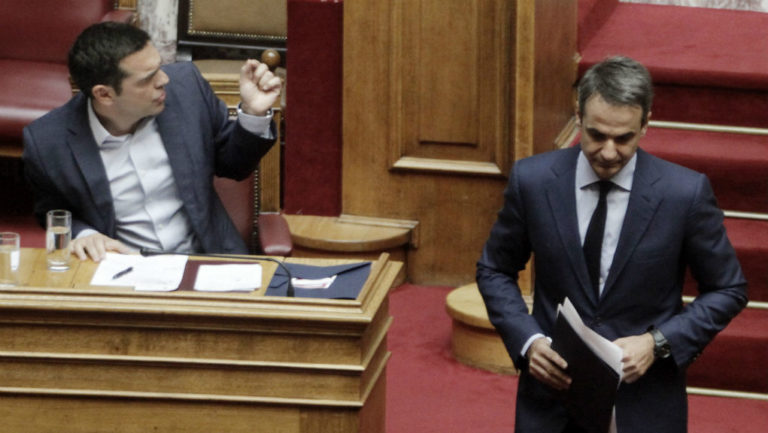 Άγριες κόντρες Τσίπρα-Μητσοτάκη στη Βουλή για οικονομία, Noor 1 και σκάνδαλα (video)