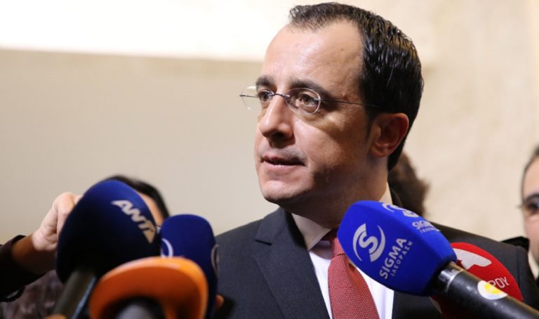 Ν. Χριστοδουλίδης: Δεν υπάρχει καμία πολεμική ατμόσφαιρα στην ανατολική Μεσόγειο