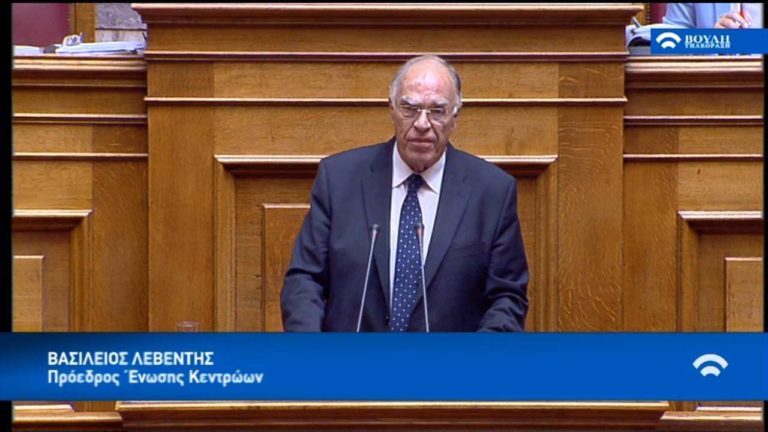 Β.Λεβέντης : Ελπίζω ο Θεός να φέρει σοβαρή κυβέρνηση (video)