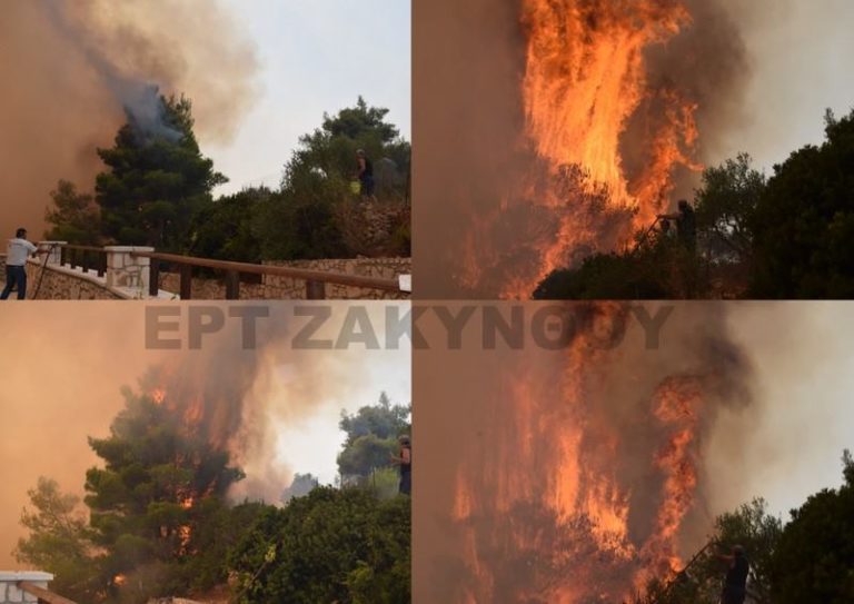 Ζάκυνθος: Κυβερνητικό κλιμάκιο για «αυτοψία» στα καμμένα – Αποκαλυπτικές εικόνες από την πύρινη λαίλαπα