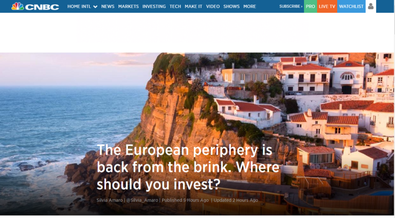 CNBC: Μην αποκλείεται την Ελλάδα ως επενδυτικό προορισμό