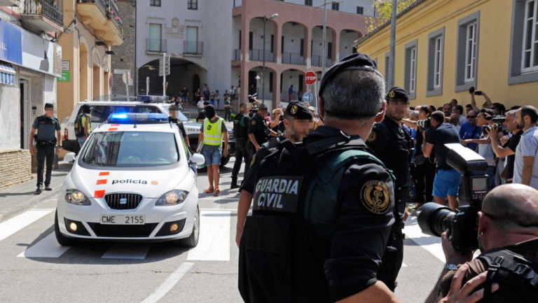 Πόλεμος των σωμάτων ασφαλείας στην Ισπανία (ανταπόκριση)