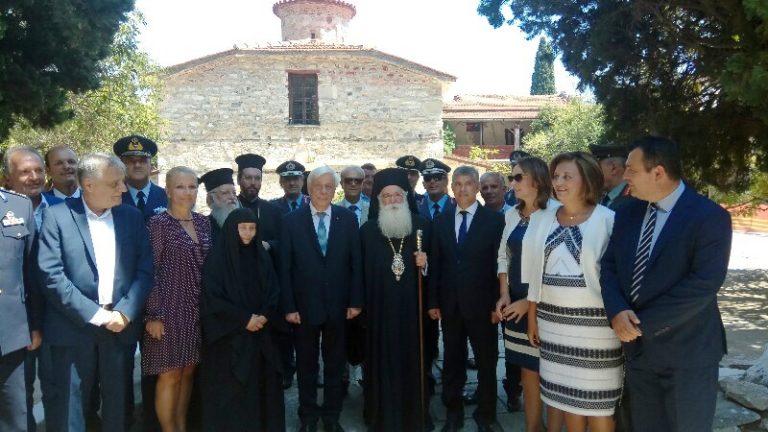 Επίσκεψη Π. Παυλόπουλου στην Ι. Μ. Παναγίας Ξενιάς